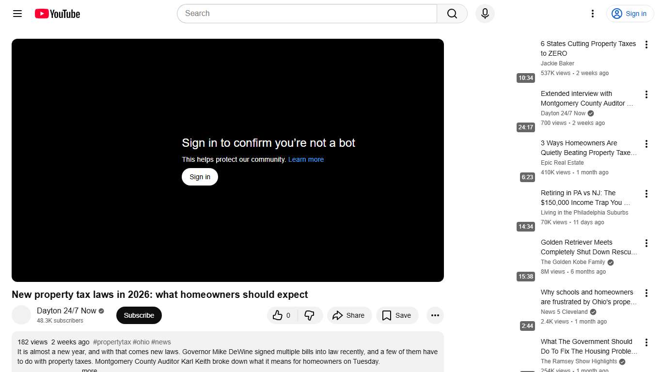 New property tax laws in 2026: what homeowners should expect - YouTube